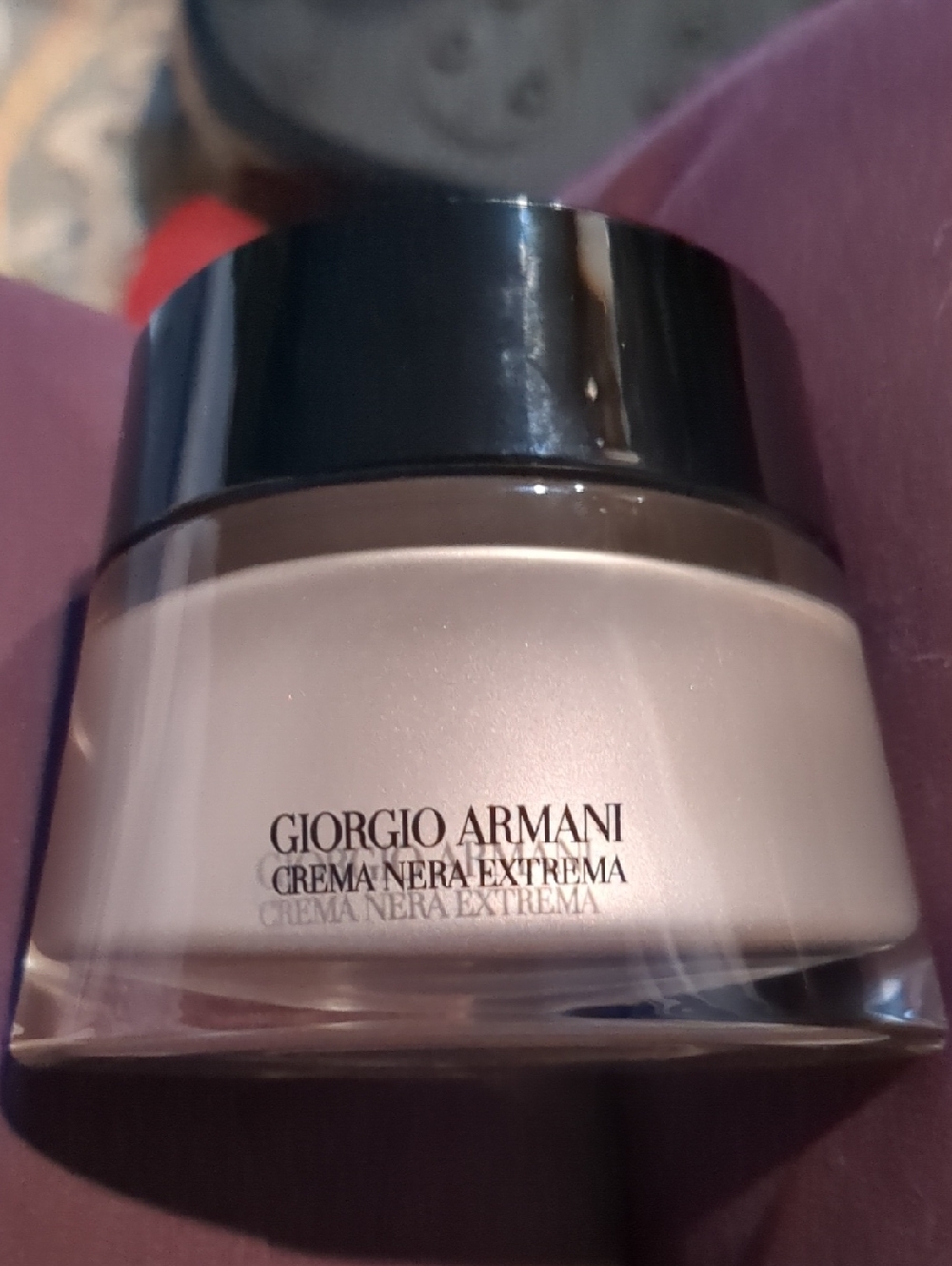 New 50 ml/1.7oz Giorgio Armani Crema Nera Extrema